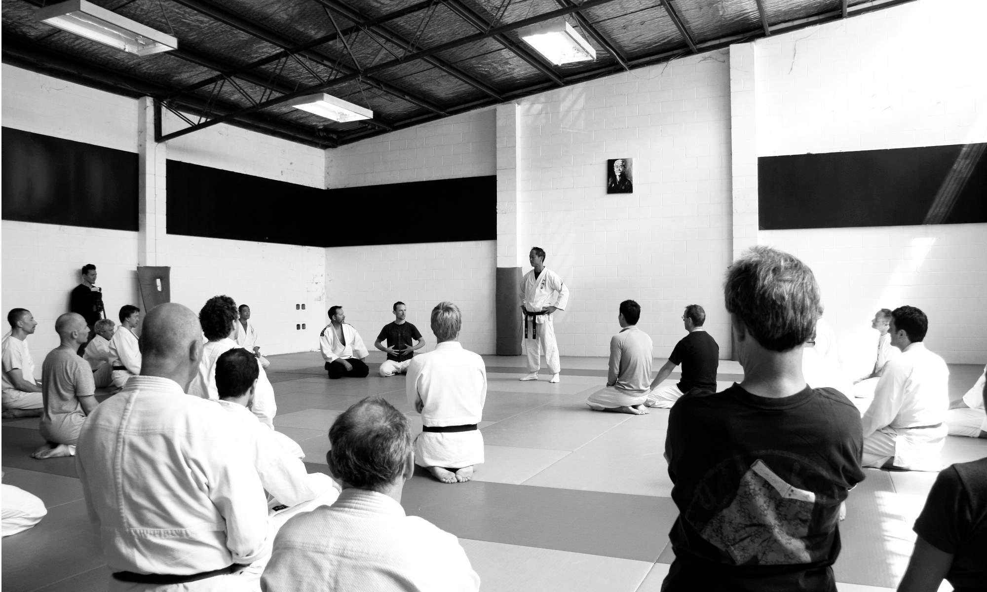 Akuzawa sensei at seminar.