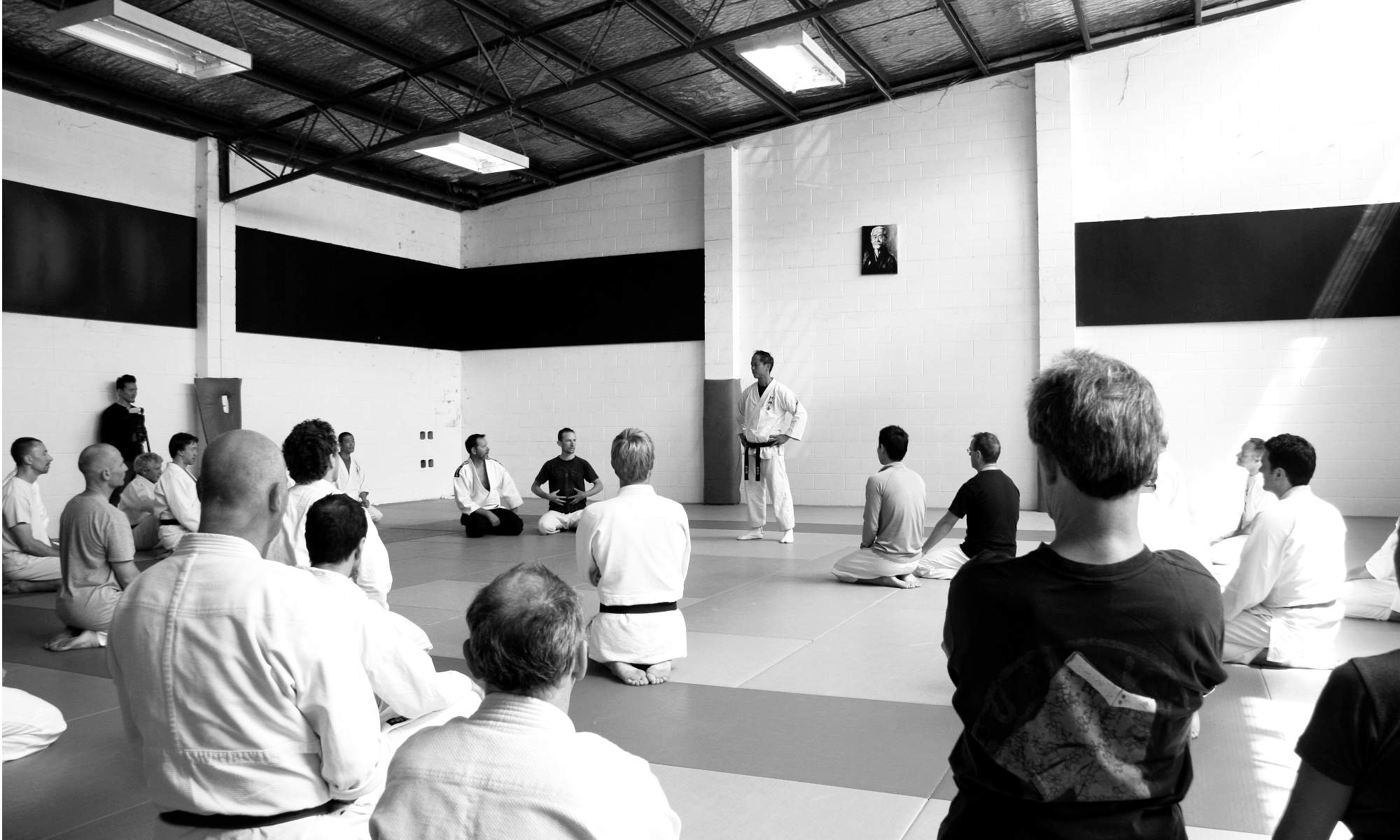 Akuzawa sensei at seminar.